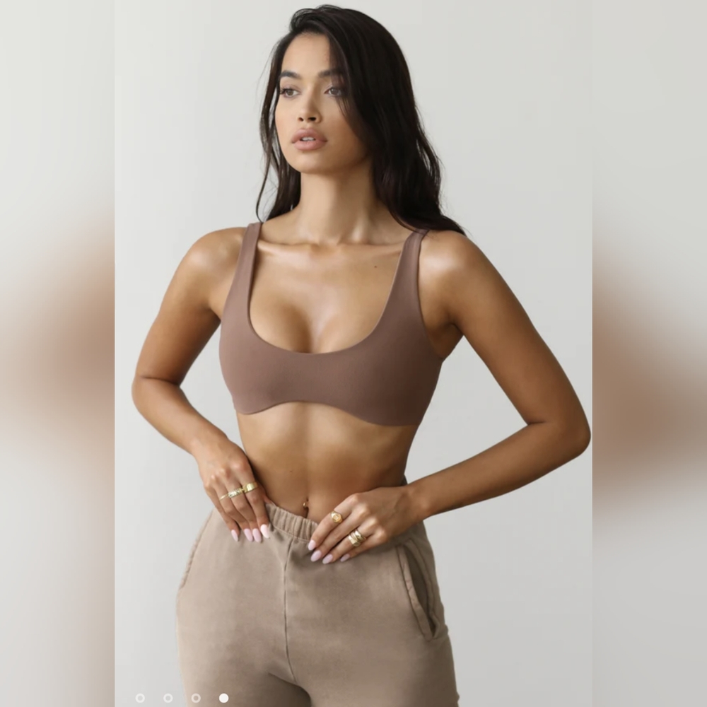Joah Brown Contour Bra - Mocha